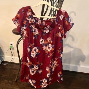 As U Wish Women’s Floral Dress